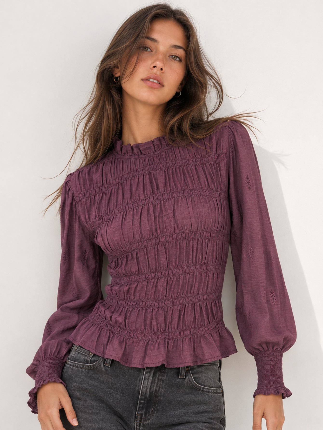 blouse pour femme au quotidien vue 16