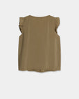blouse fluide a volants col fendu image 14