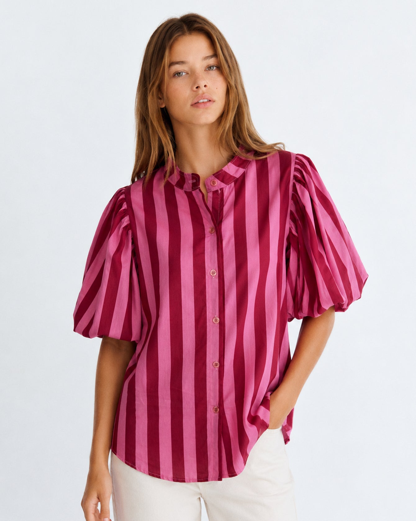blouse rayures image 2