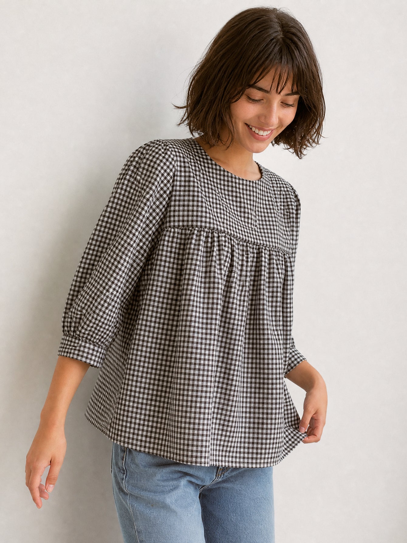 blouse AMPLIO texturé pour femme vue 01