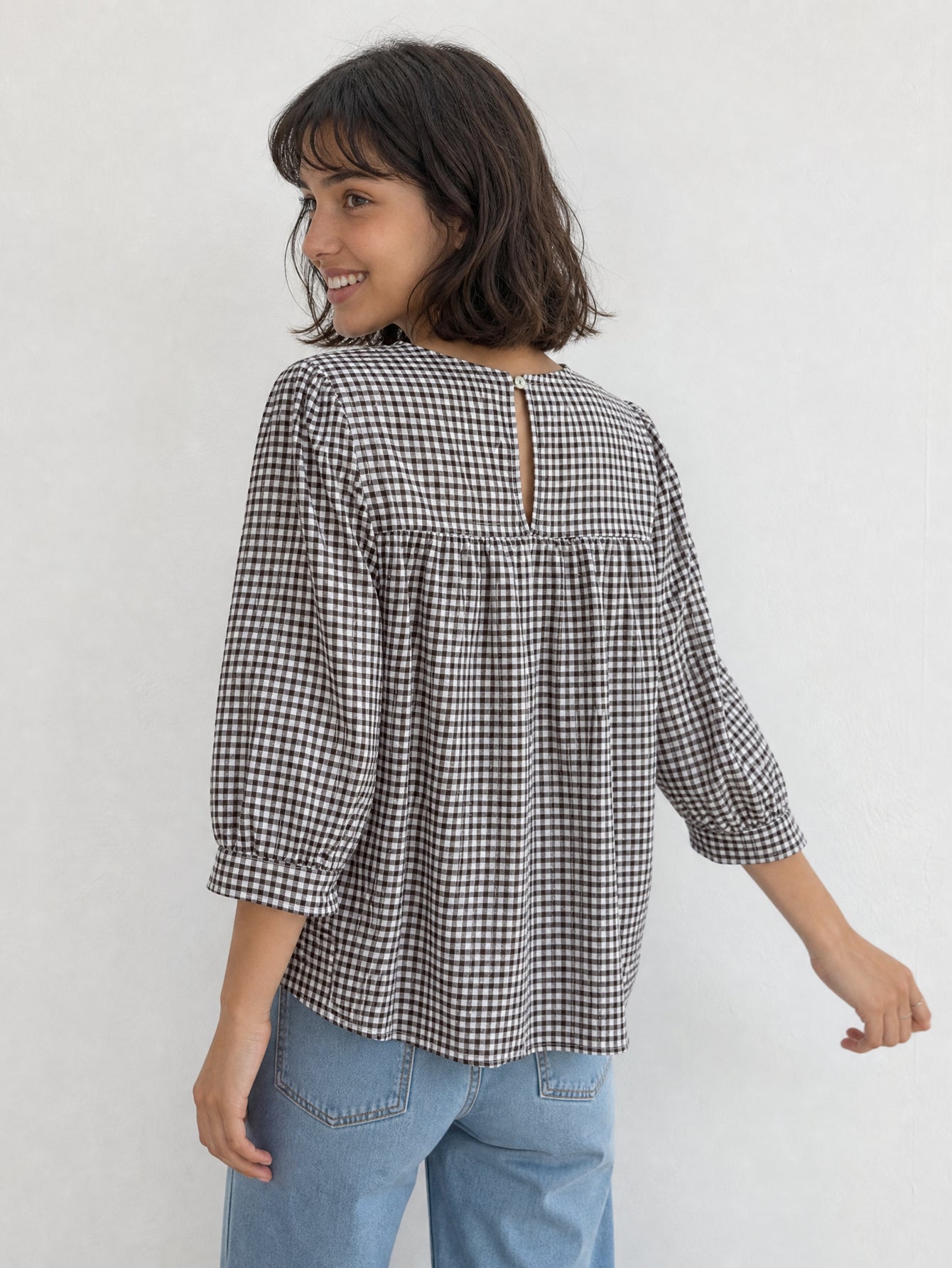 blouse AMPLIO texturé pour femme vue 03