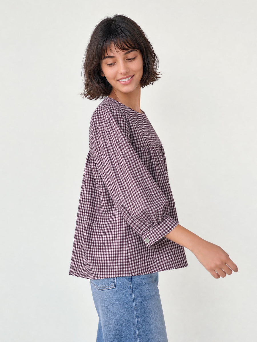 blouse AMPLIO texturé pour femme vue 09