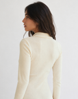 Body maille écru dos