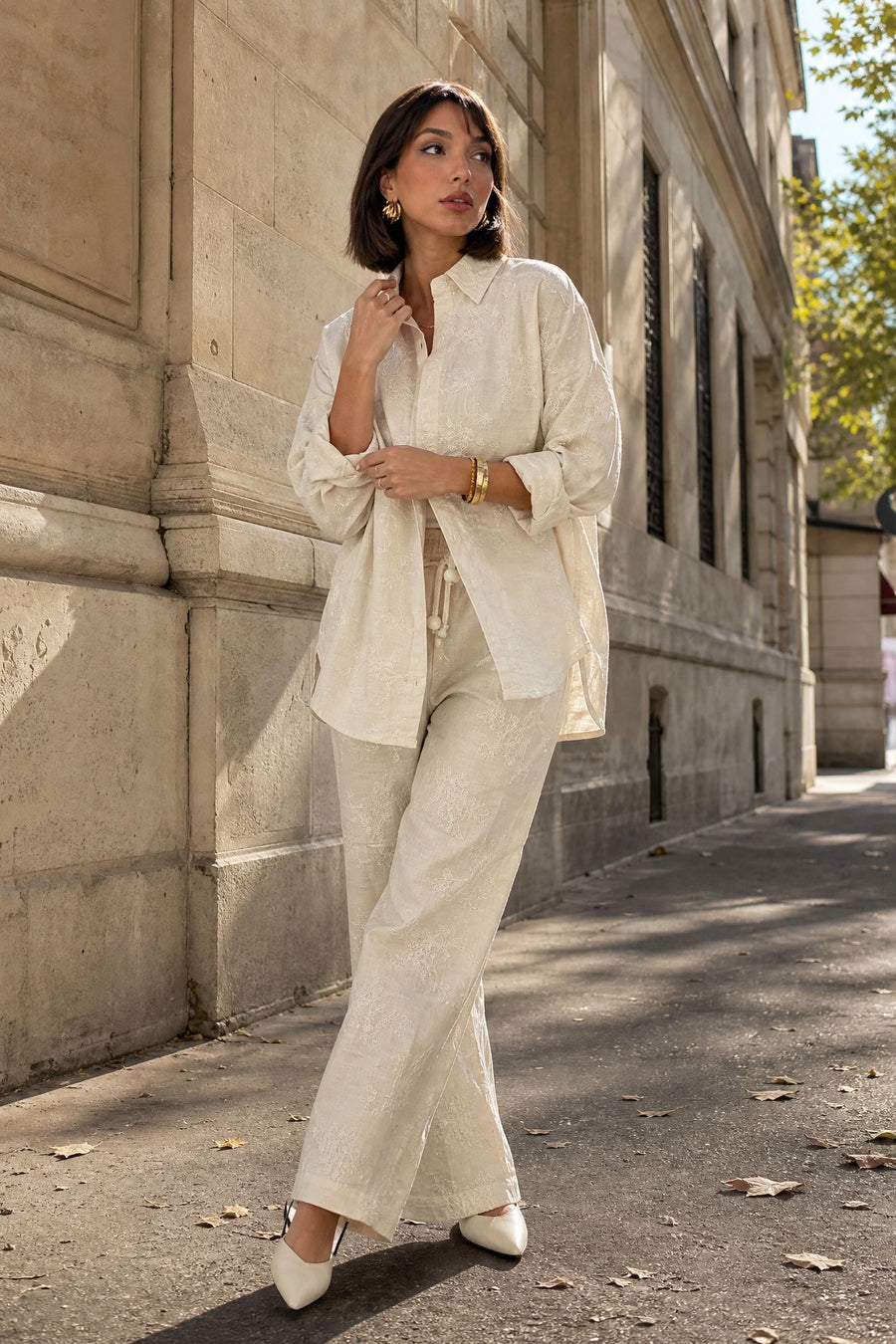 KDAPDT.02 chemise oversize brodee beige en coton kivesrc15478915989879s03m69597508403575skusapv00a004749 03