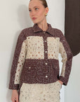 chemise bicolore crochet et boucle image 1