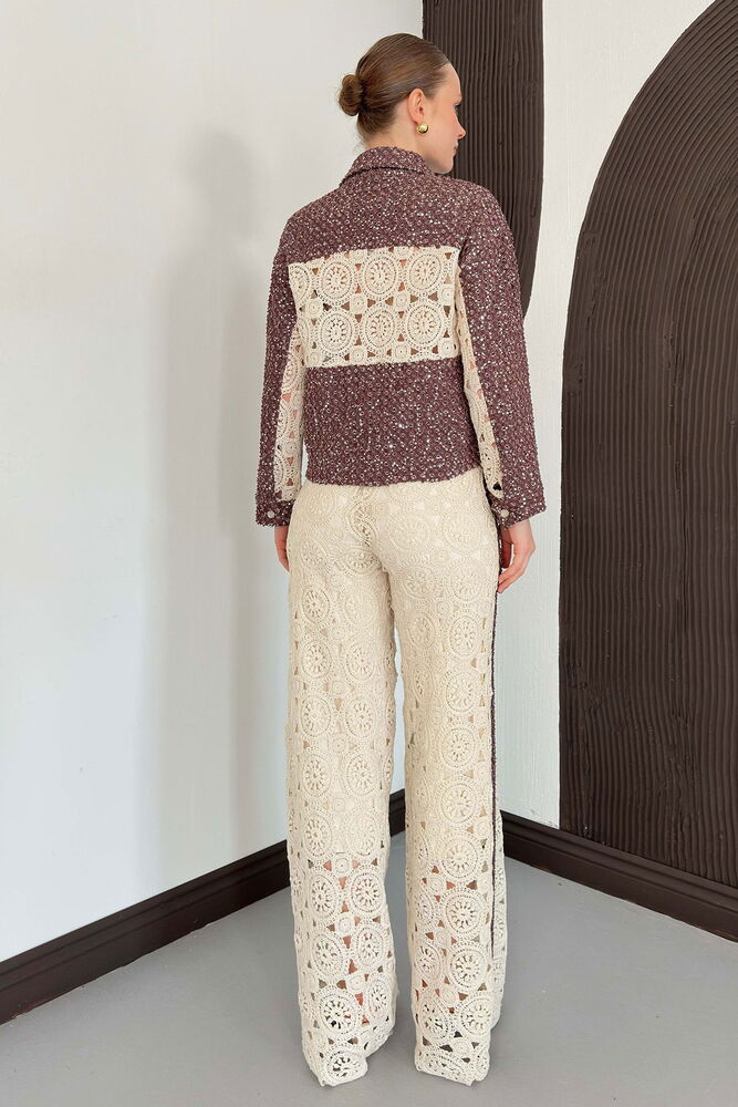 chemise bicolore crochet et boucle image 4