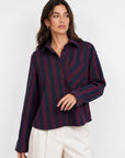 chemise coton rayures mélange vue 11