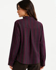 chemise coton rayures mélange vue 05