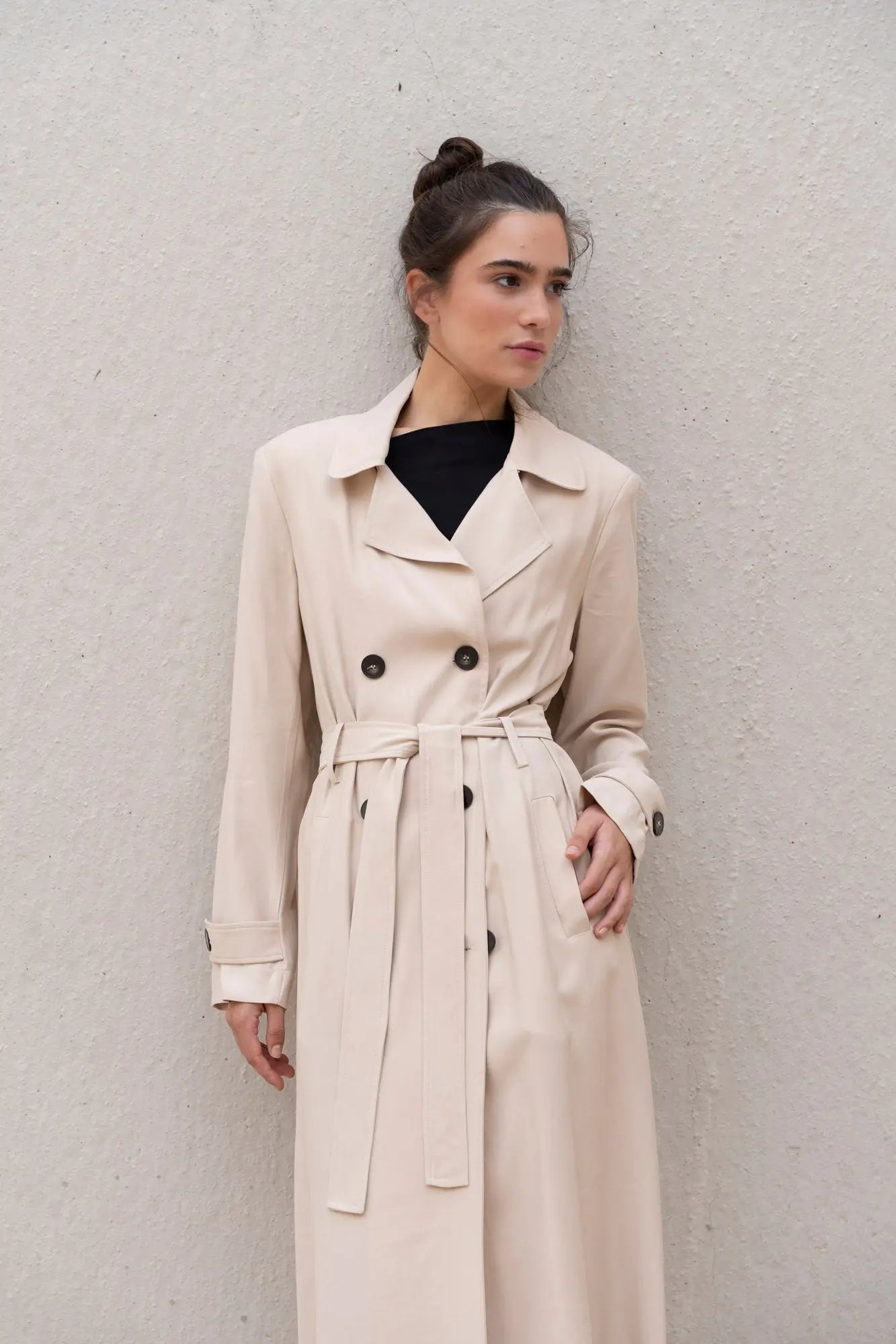 Manteau trench fluide Sapiato