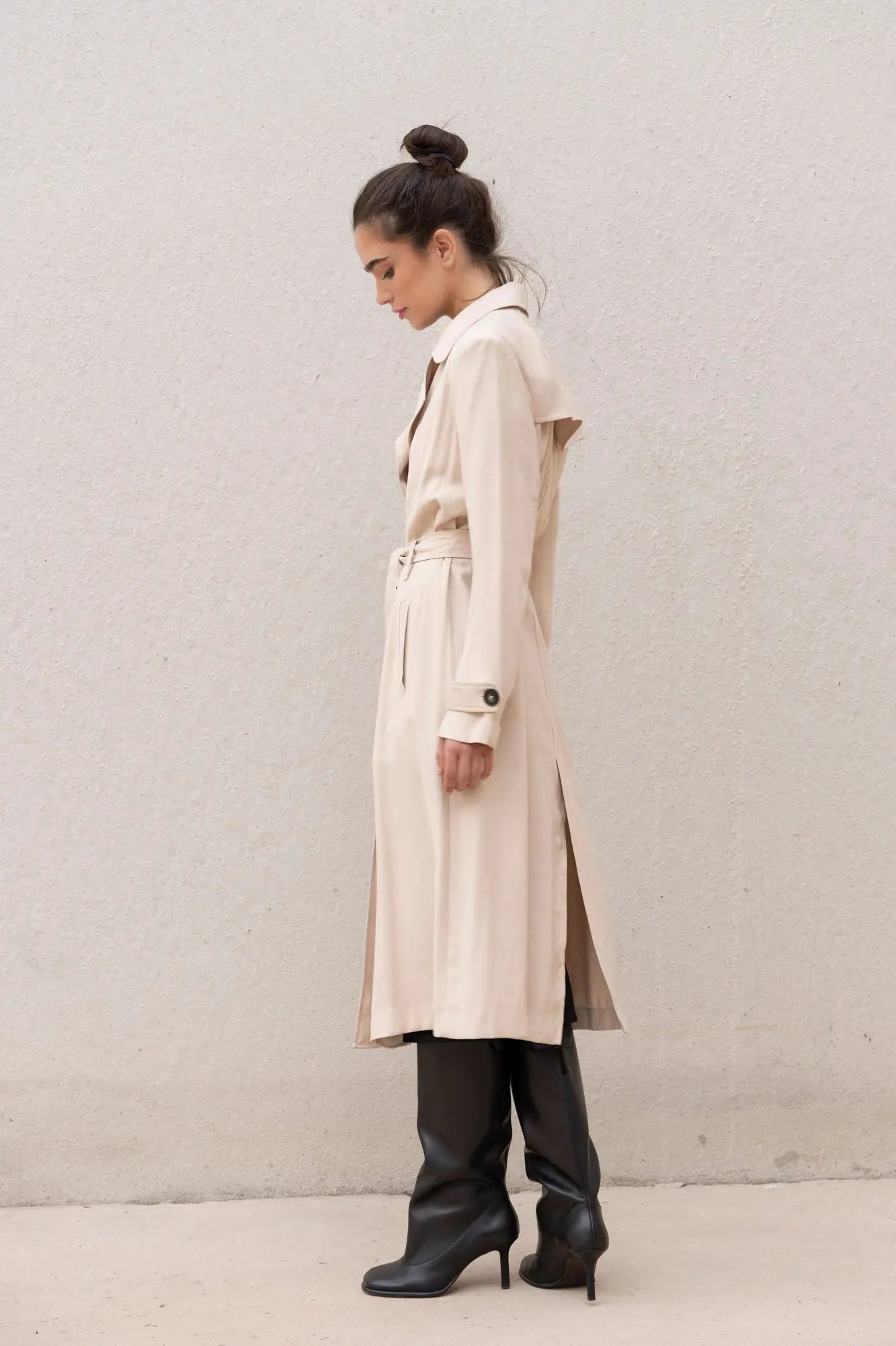 Manteau trench fluide Sapiato