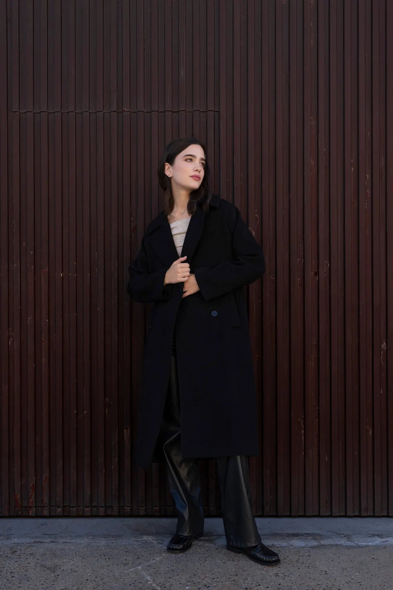 Manteau à double poitrine Sapiato