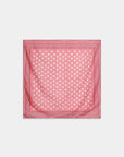 foulard carre en coton a pois pastel image 2