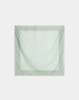 foulard carre en coton a pois pastel image 3