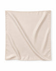 Foulard satiné beige