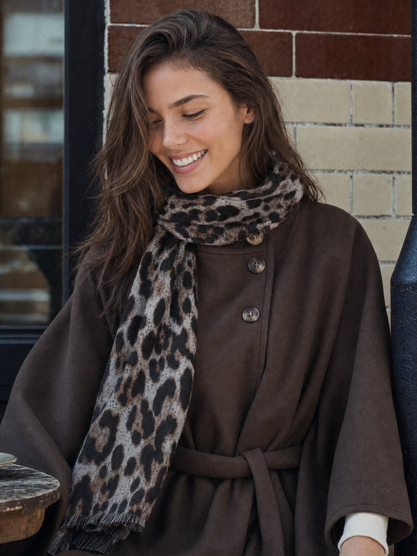 Écharpe LEOPARDO pour femme vue 04