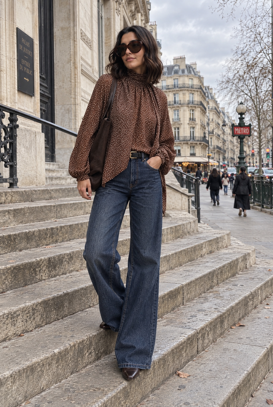 @Blouse pour femme au quotidien