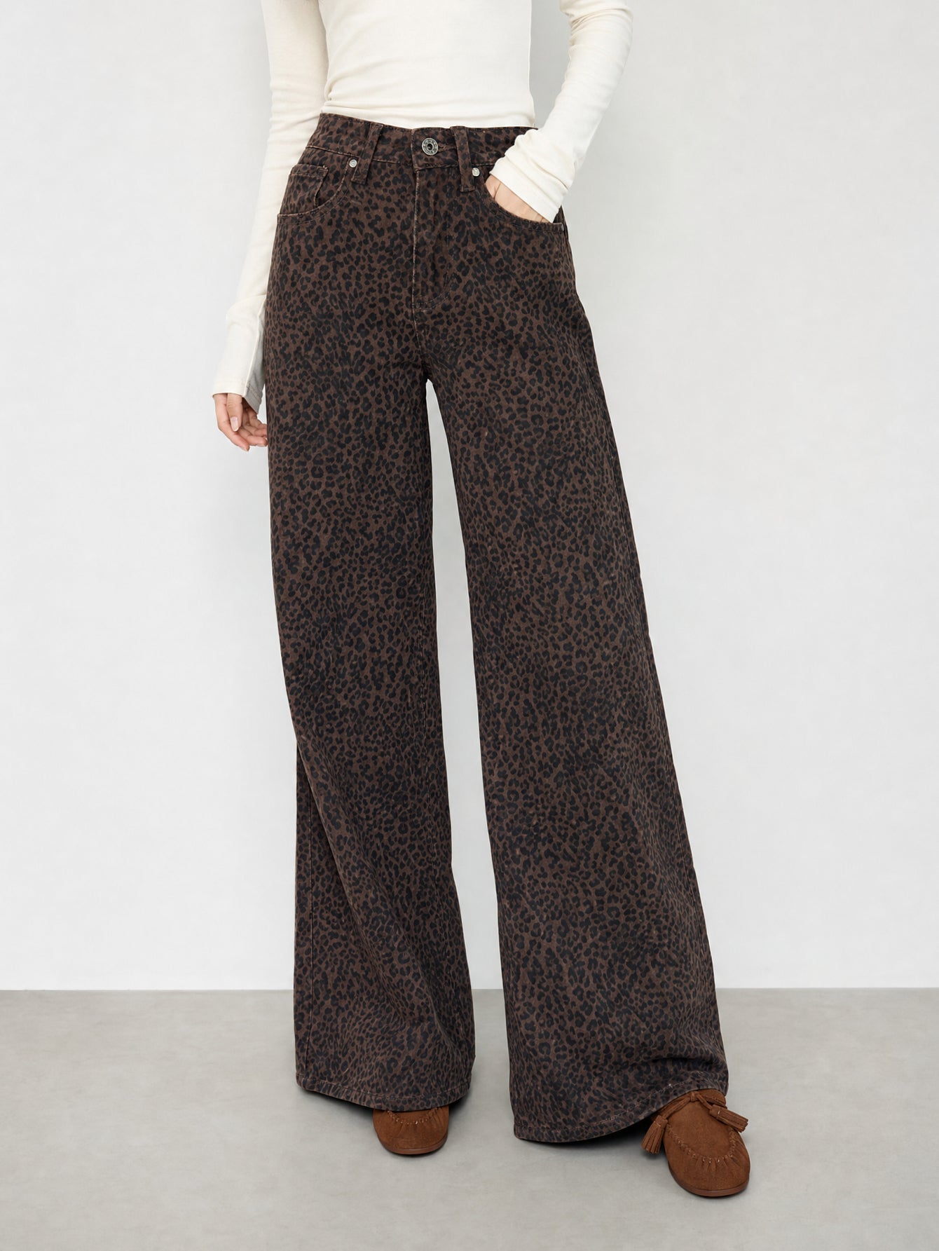 jean en denim pour femme vue 01