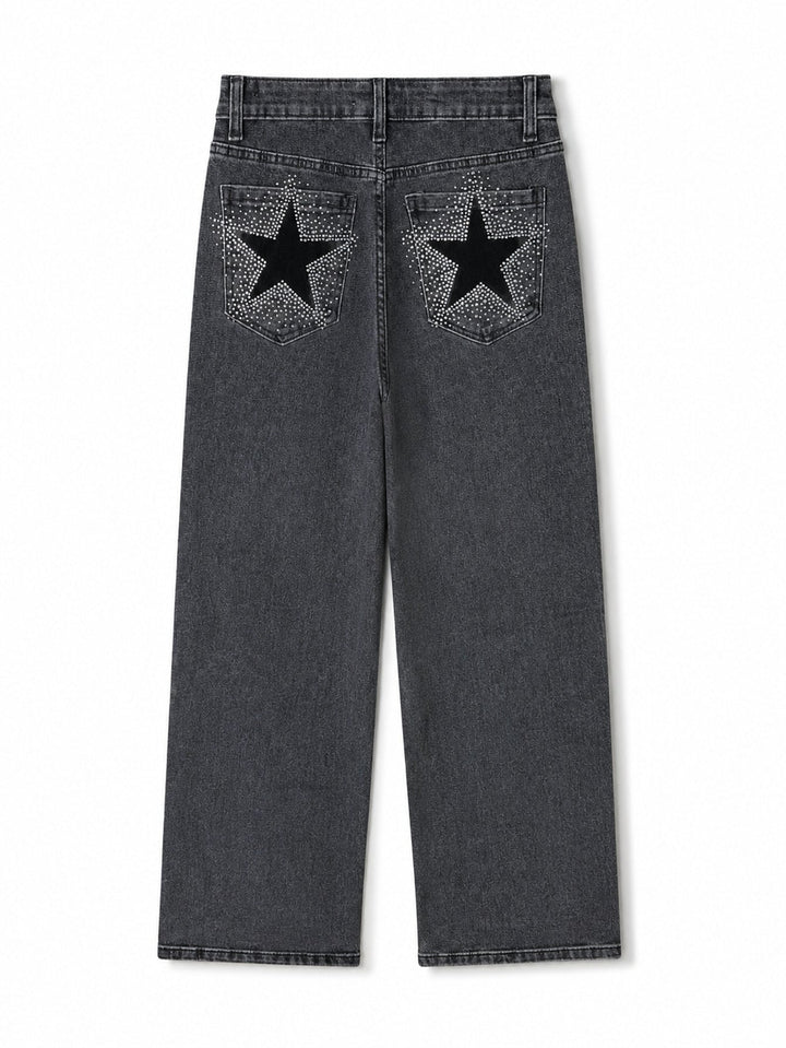jean en denim pour femme vue 01