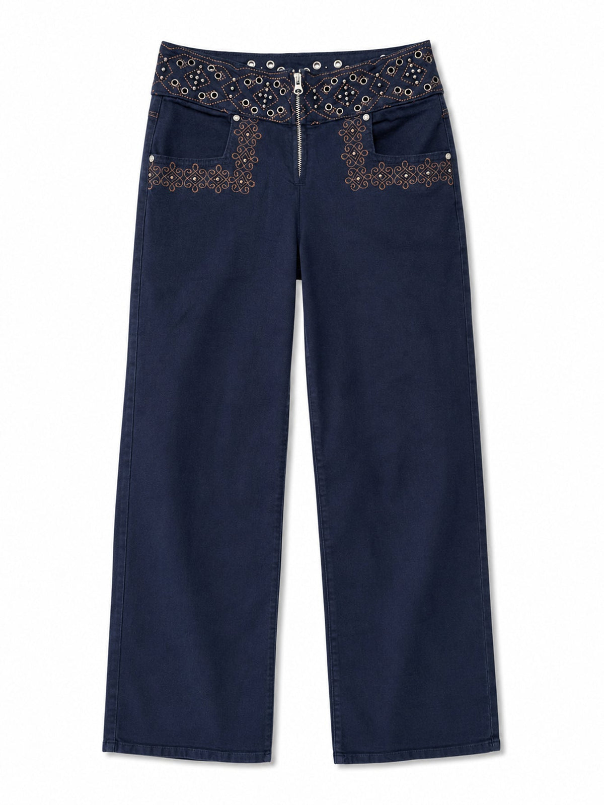 jean en denim pour femme vue 01