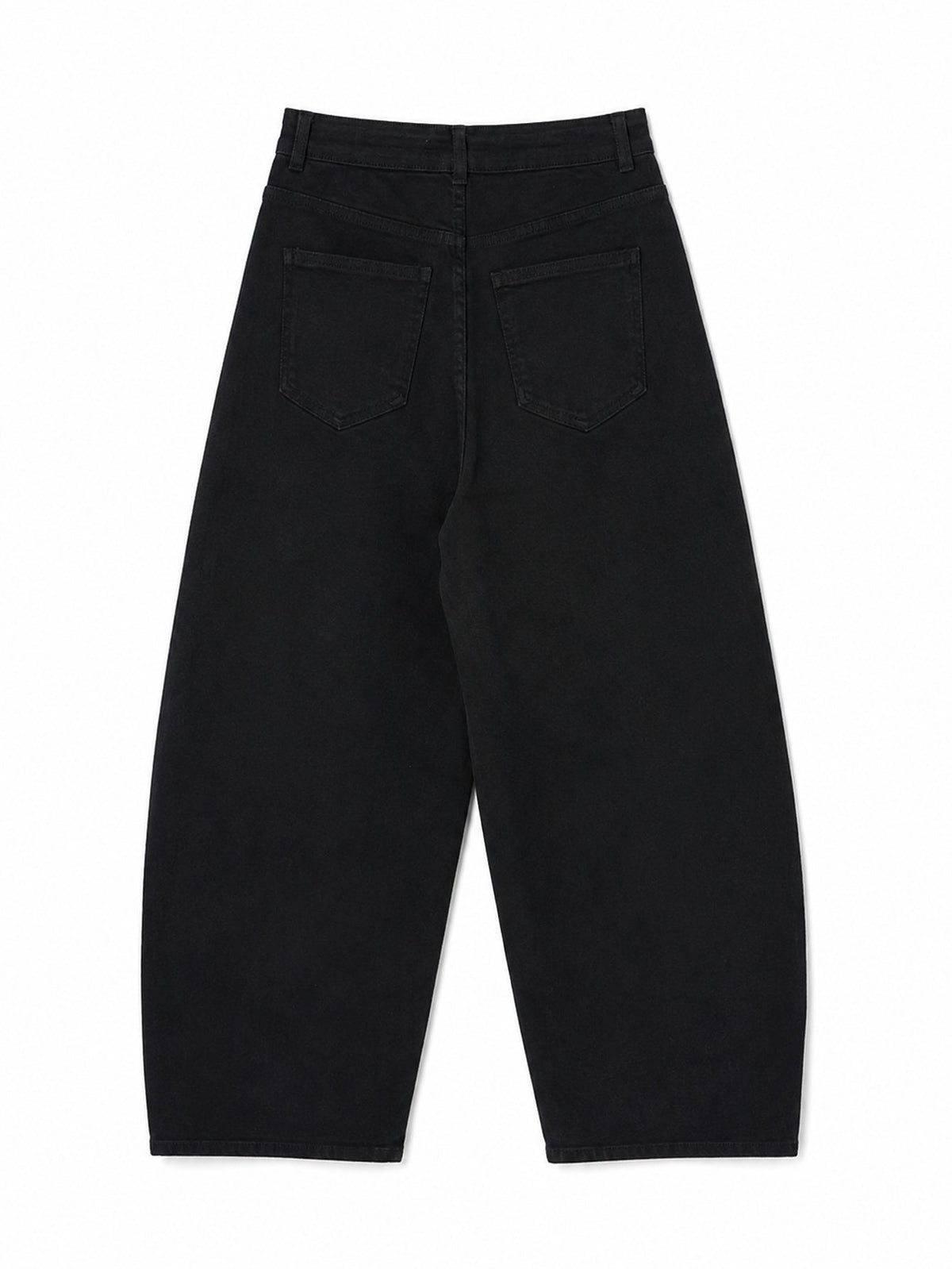 jean barrel pour femme vue 02
