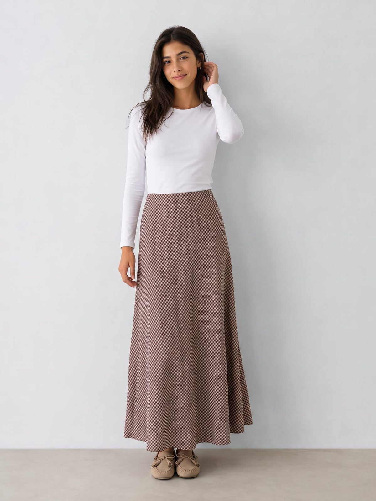jupe imprimé pour femme vue 02