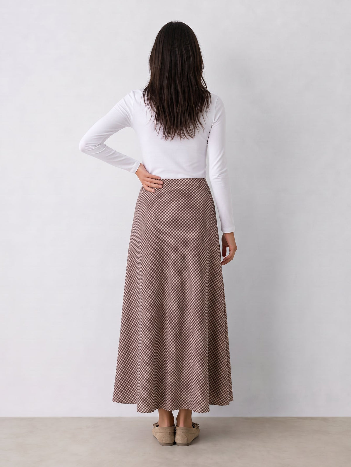 jupe imprimé pour femme vue 03