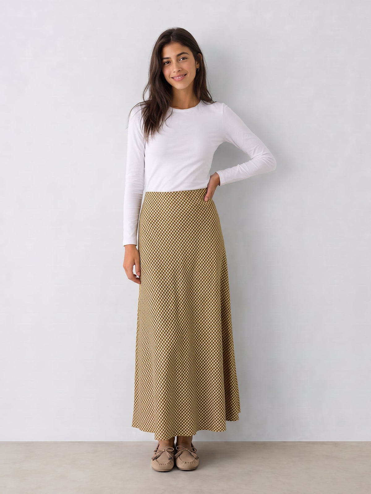 jupe imprimé pour femme vue 06