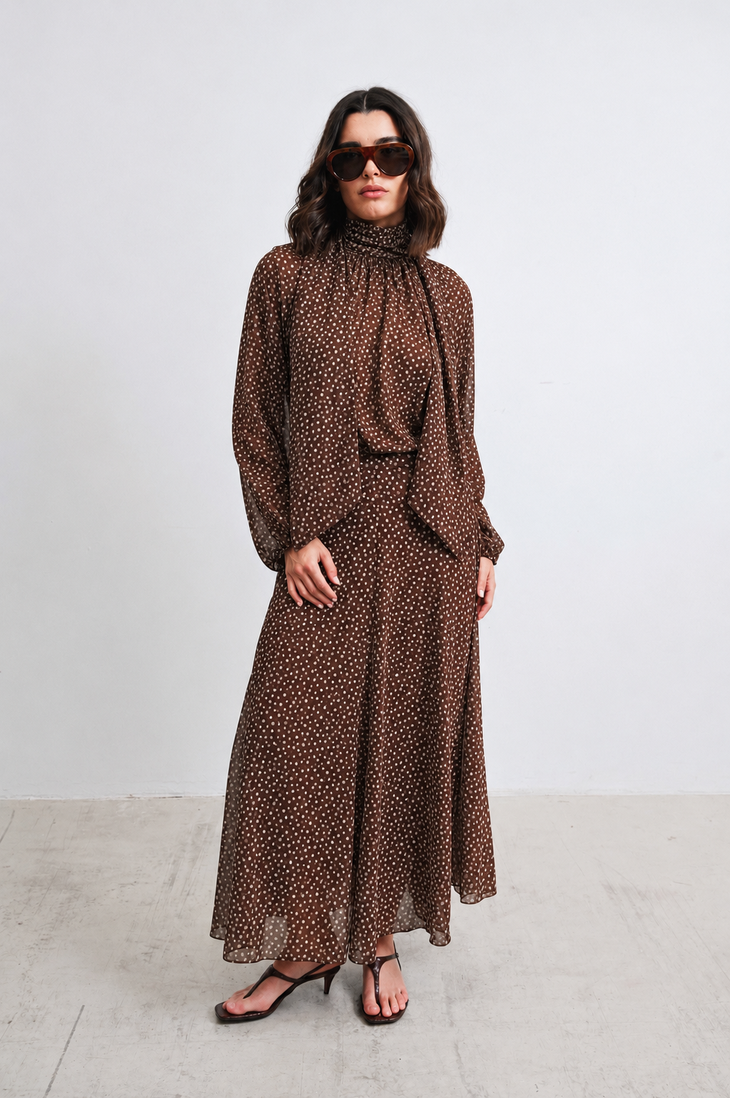 jupe midi pour femme vue 03
