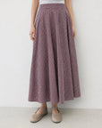jupe texturé VICHY pour femme vue 03