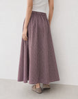 jupe texturé VICHY pour femme vue 04