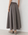 jupe texturé VICHY pour femme vue 09