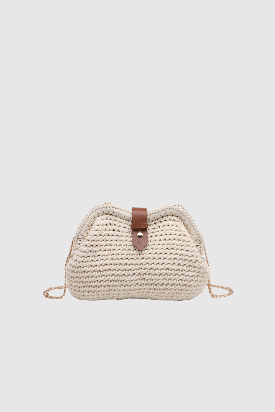 mini sac bandouliere crochet a chaine doree image 2