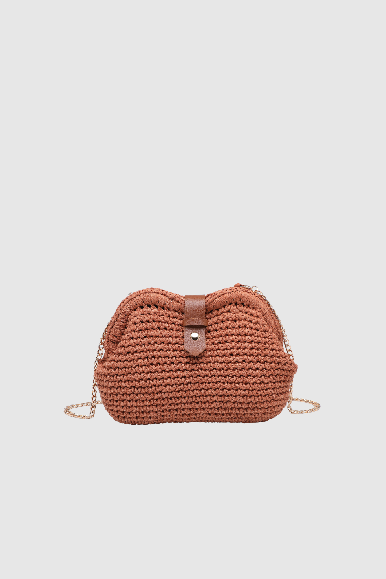 mini sac bandouliere crochet a chaine doree image 4