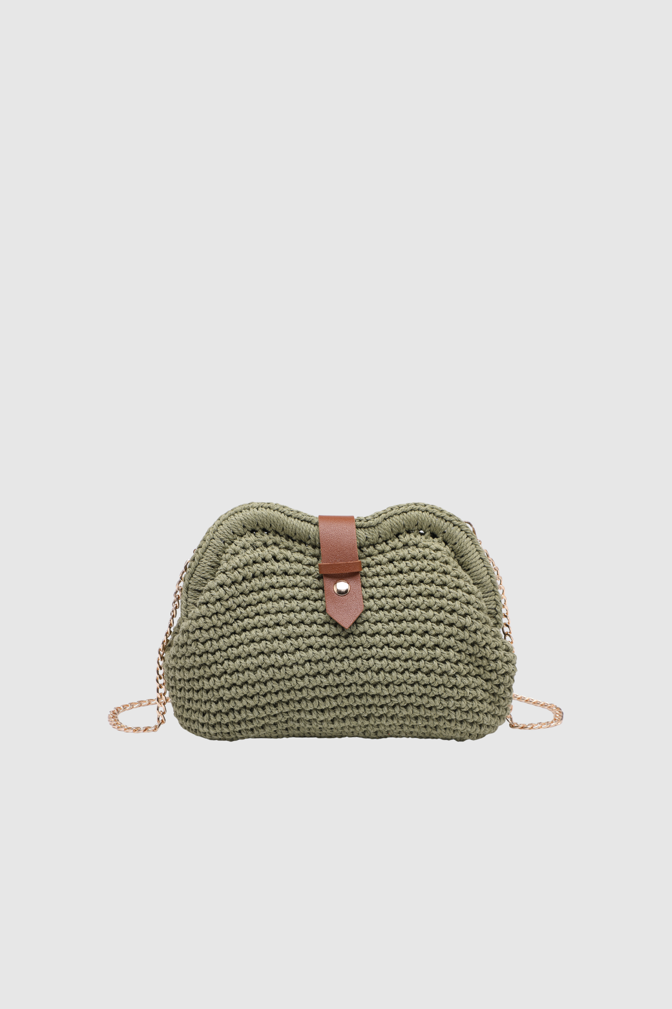 mini sac bandouliere crochet a chaine doree image 8
