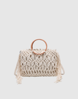 sac en macrame mini a anses en bois image 1