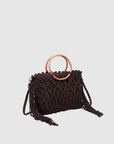 sac en macrame mini a anses en bois image 4