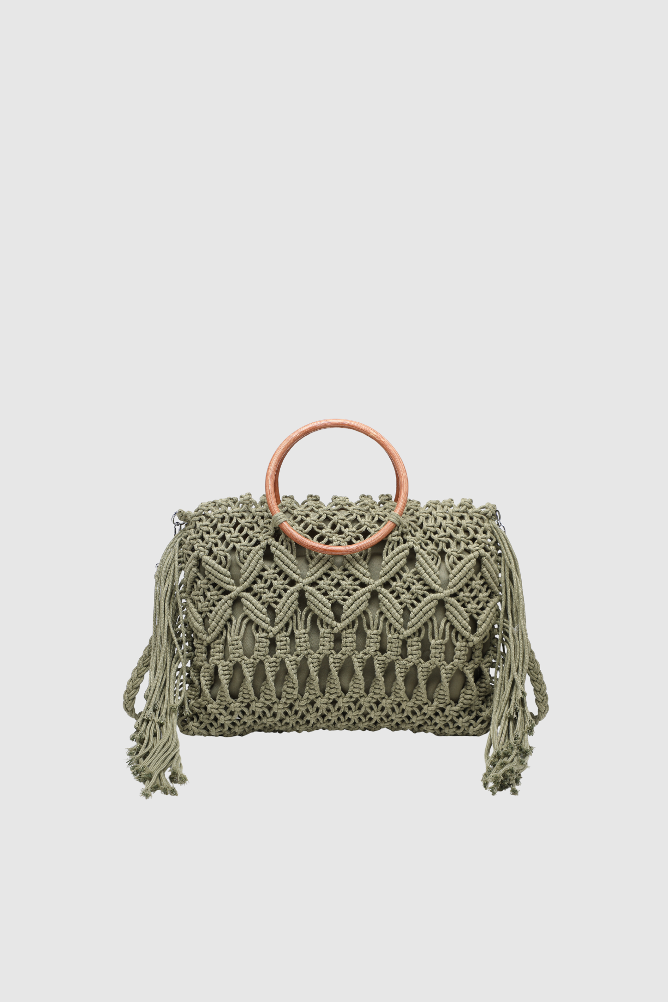 sac en macrame mini a anses en bois image 7