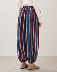 pantalon à rayures en coton vue 14