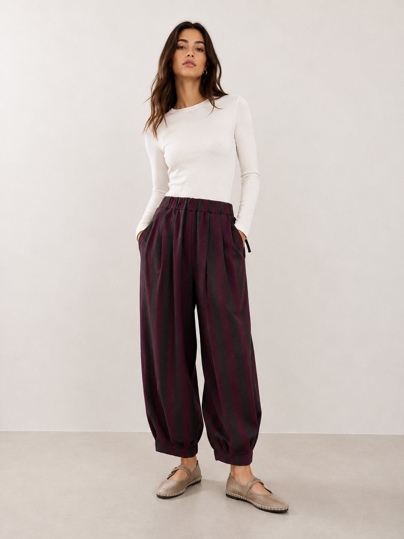 pantalon en coton pour femme vue 01