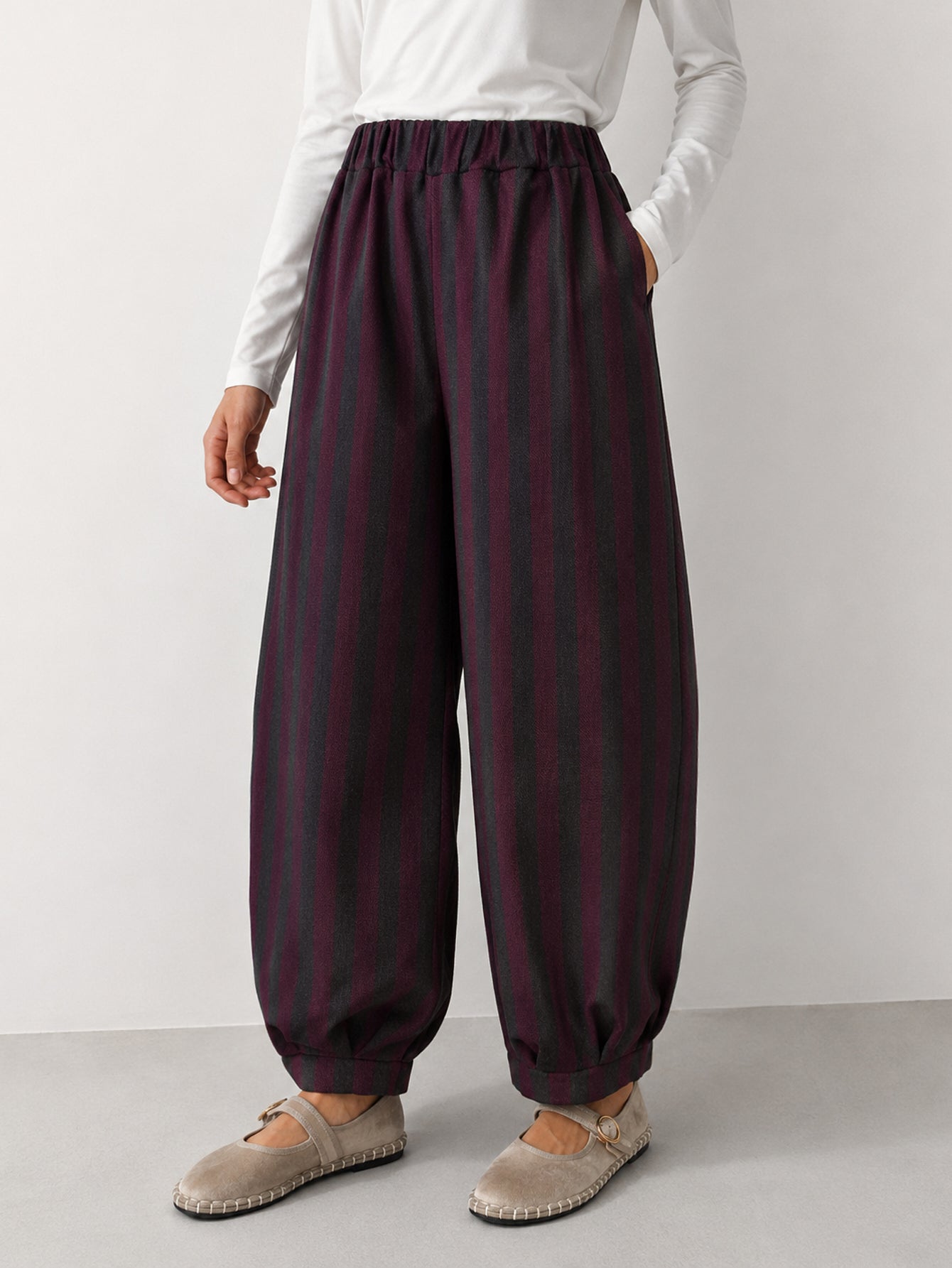 pantalon en coton pour femme vue 02