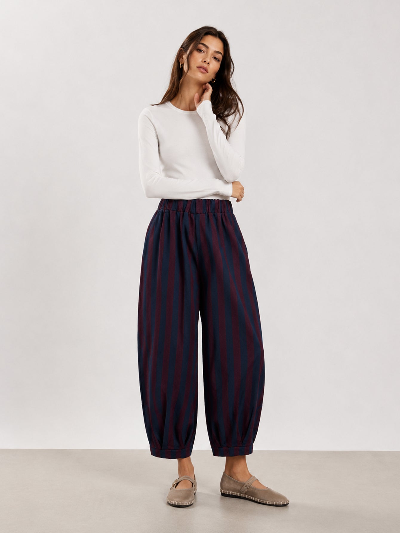 pantalon en coton pour femme vue 08