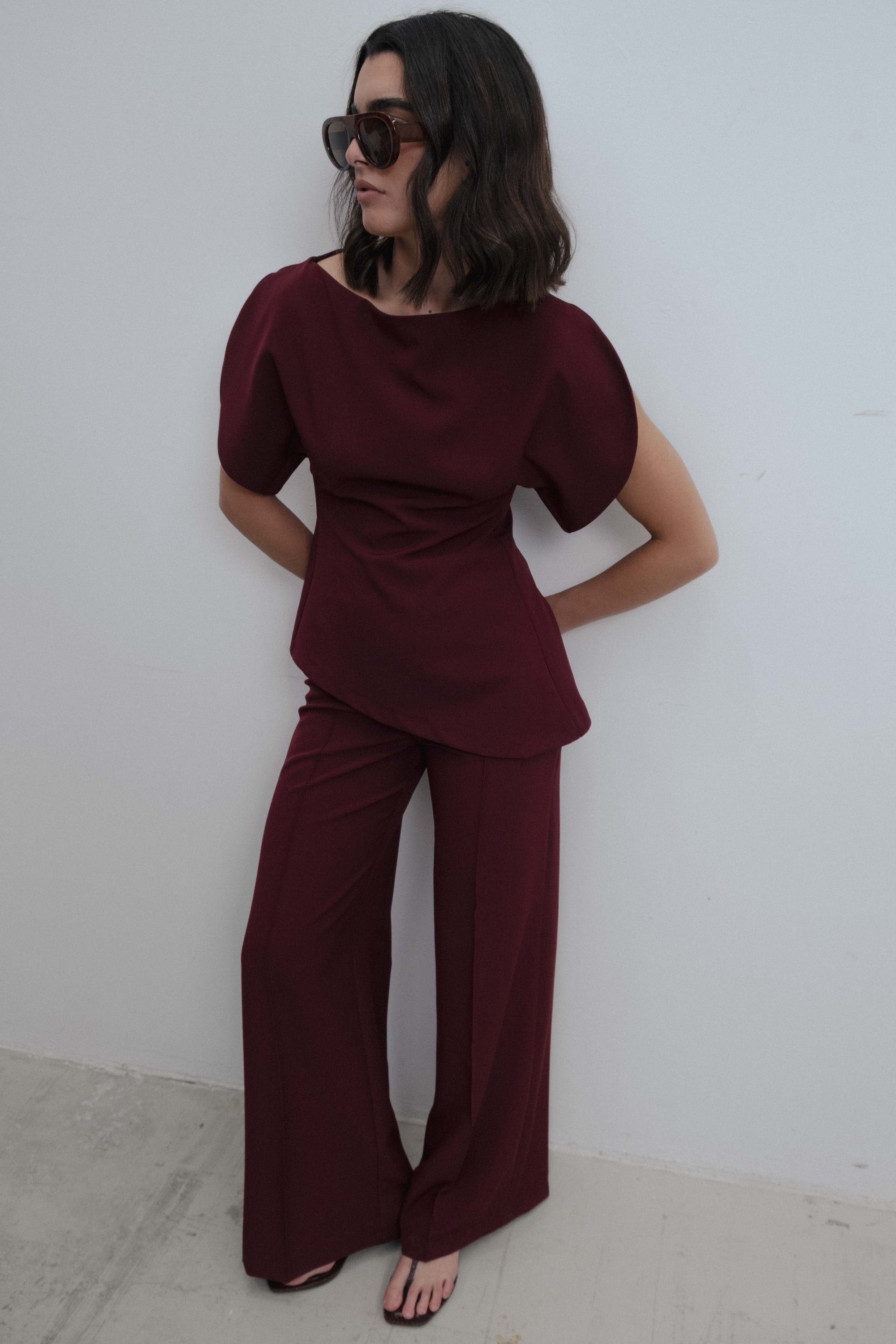 pantalon FLUIDO pour femme vue 01