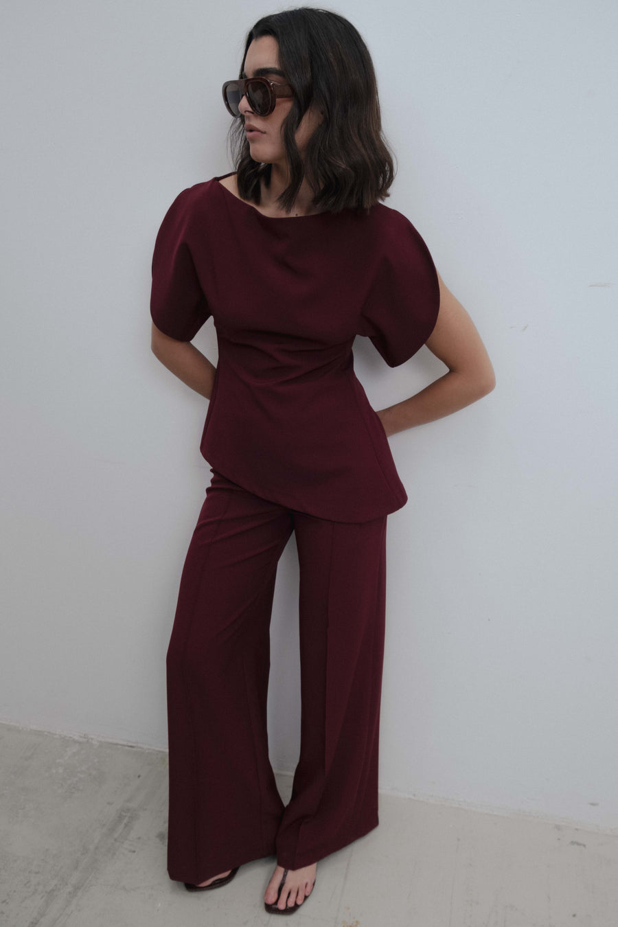 pantalon FLUIDO pour femme vue 01