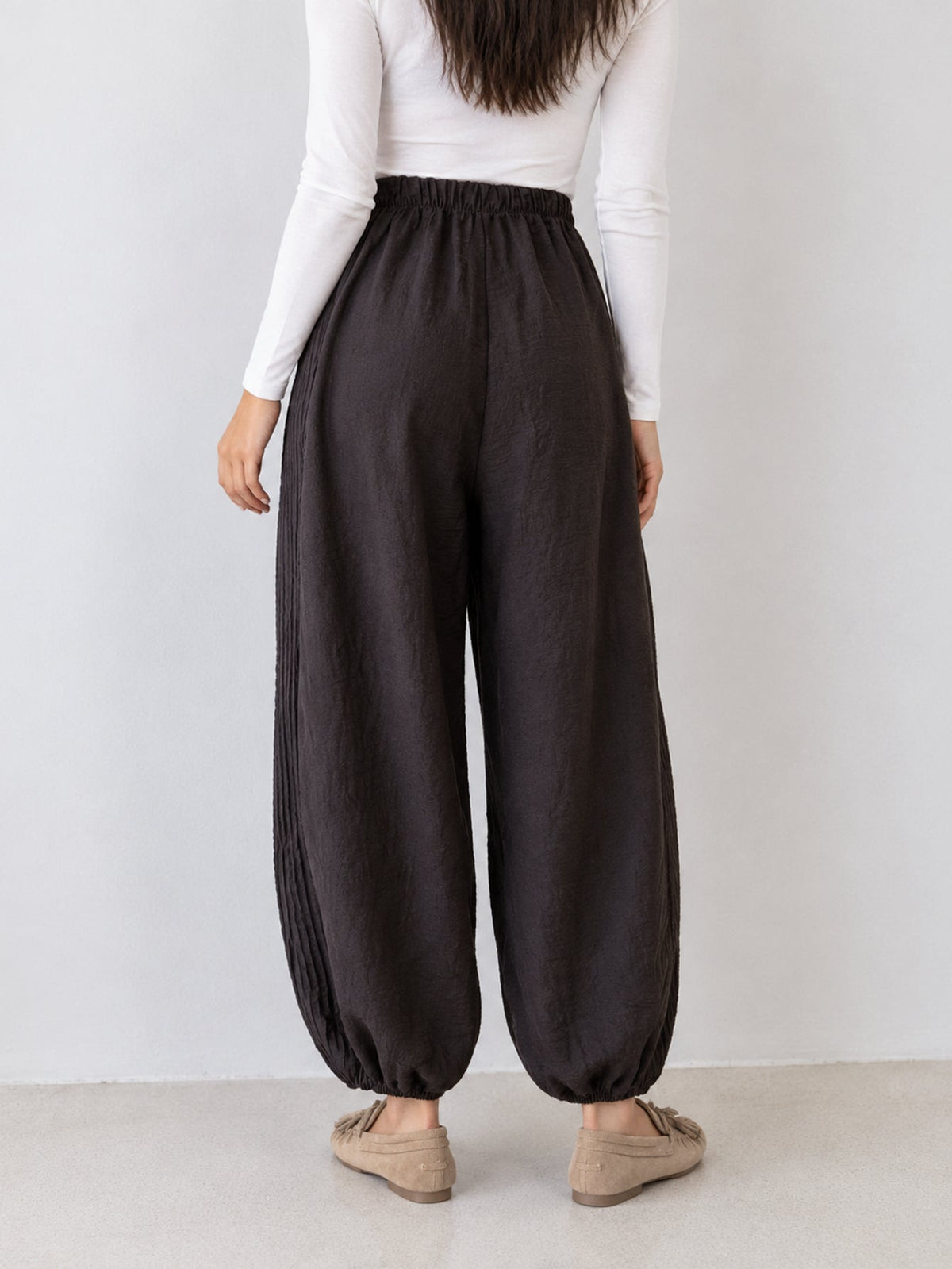 pantalon en laine pour femme vue 03