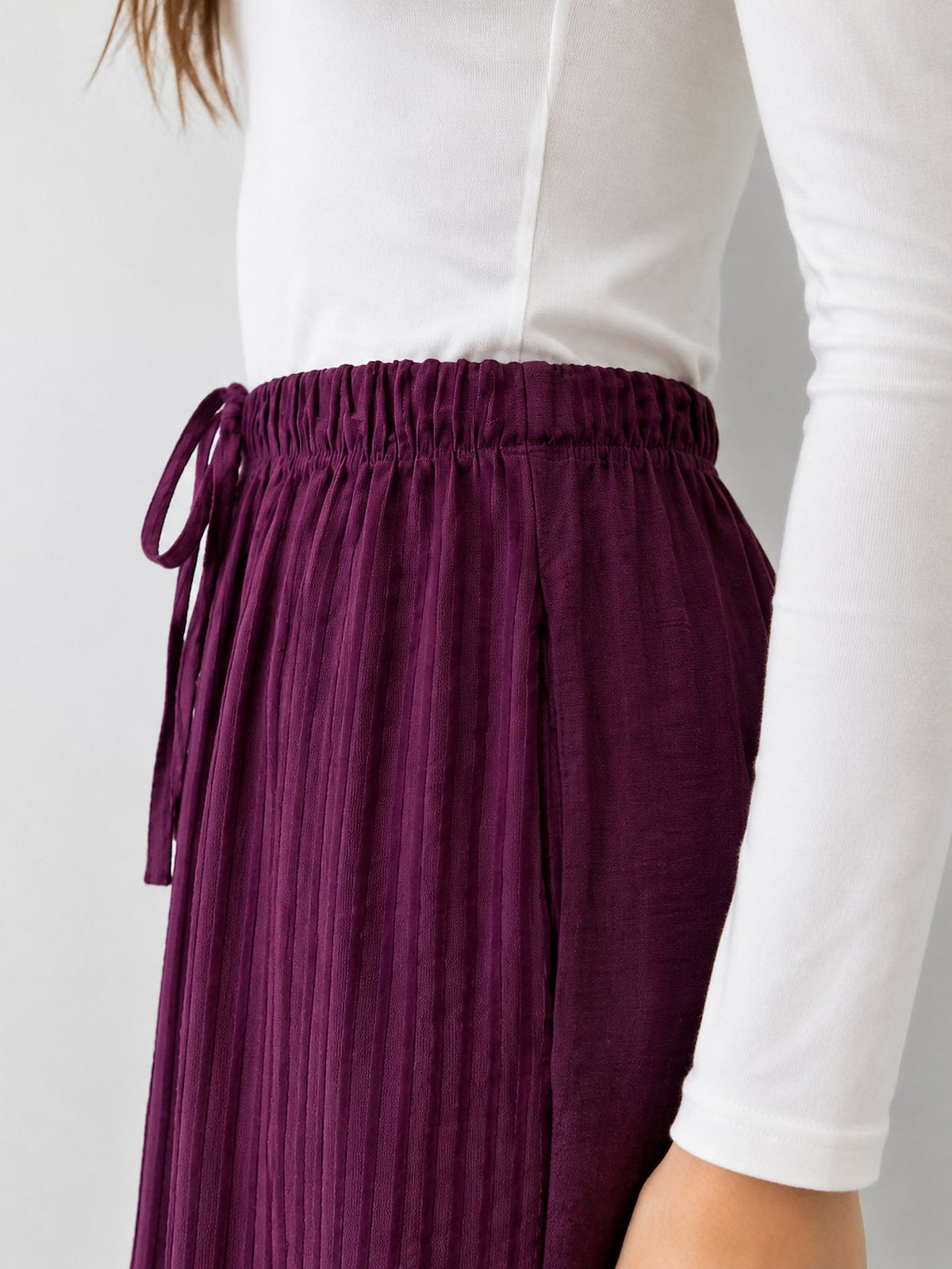 pantalon en laine pour femme vue 09