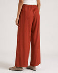 pantalon fluide rouille dos