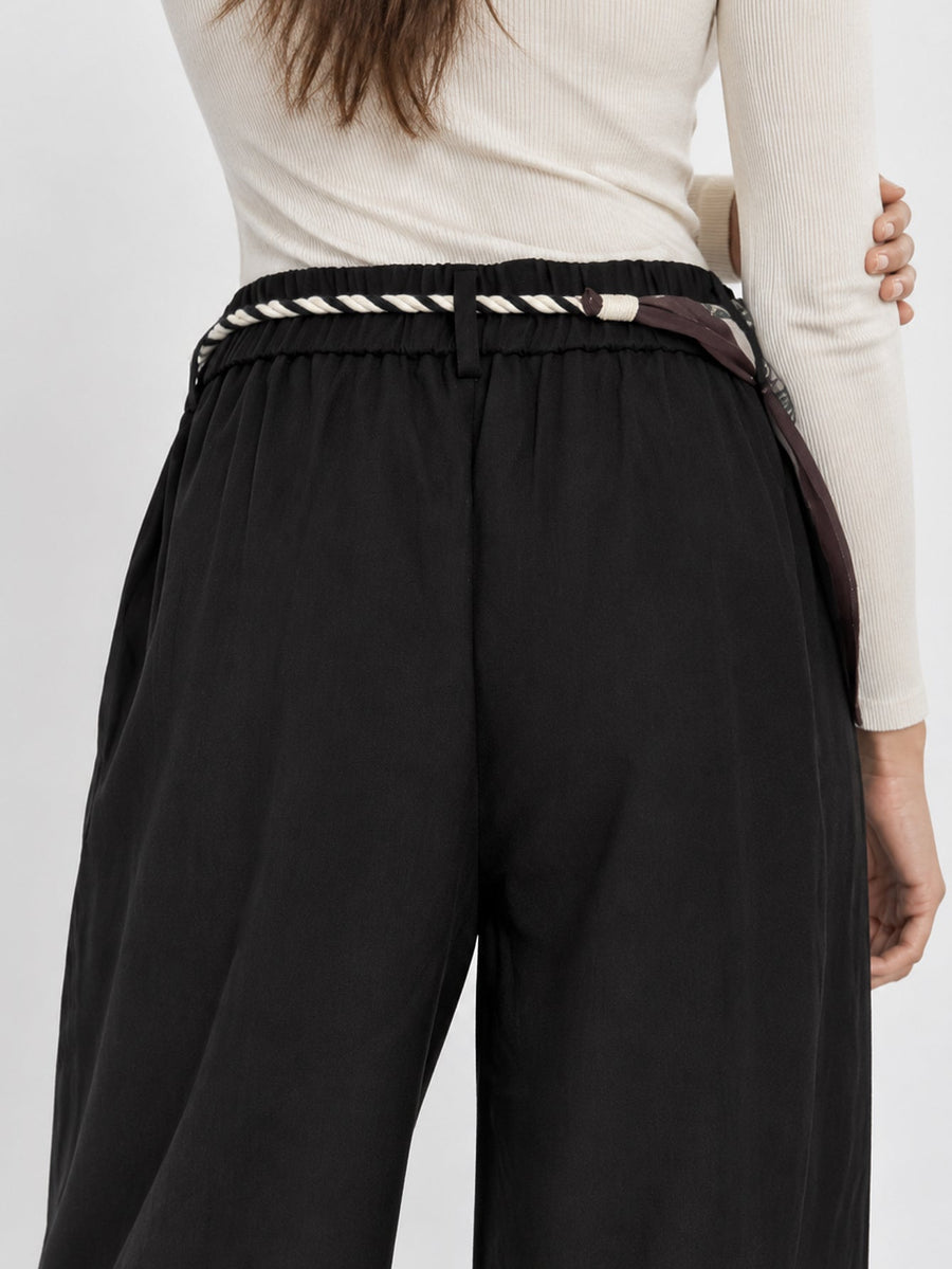 Dos taille élastique noir