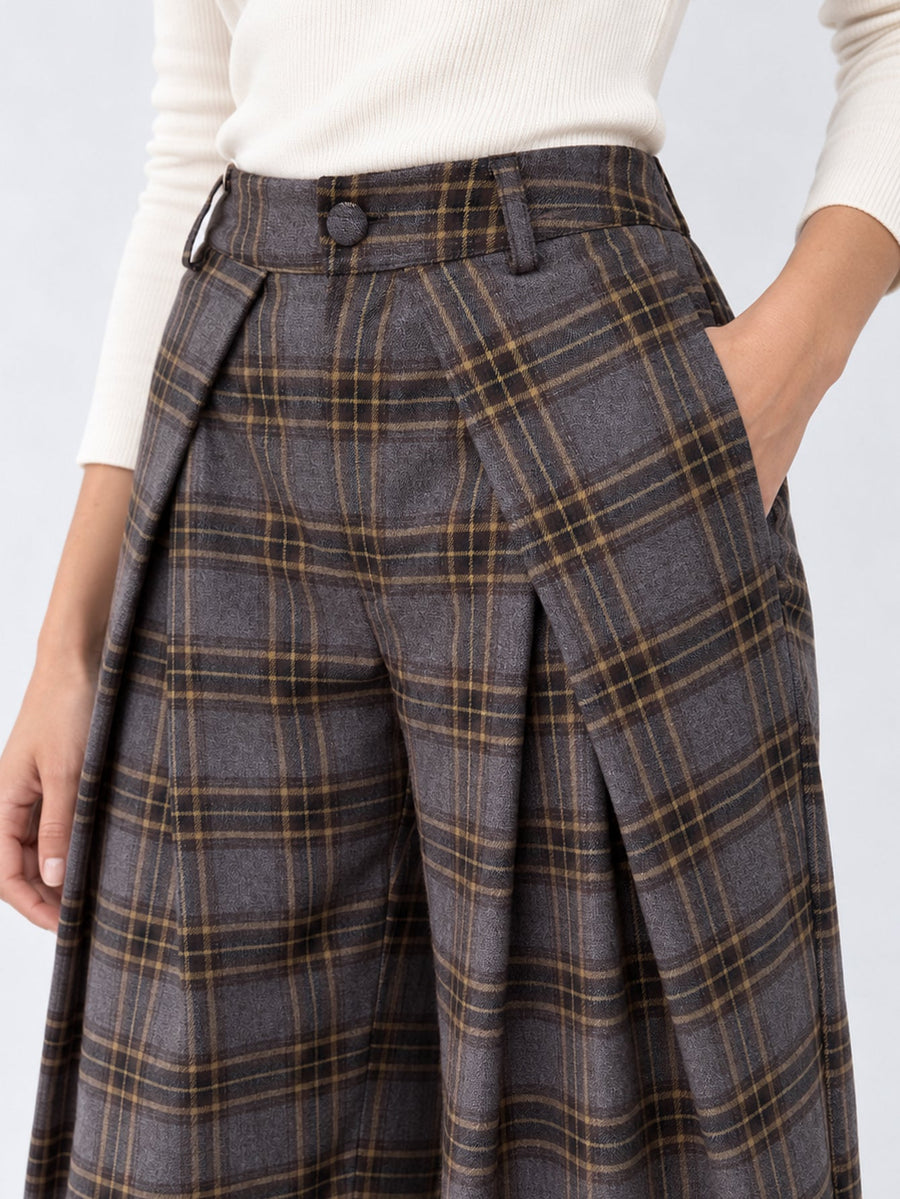 pantalon palazzo détail des poches italiennes