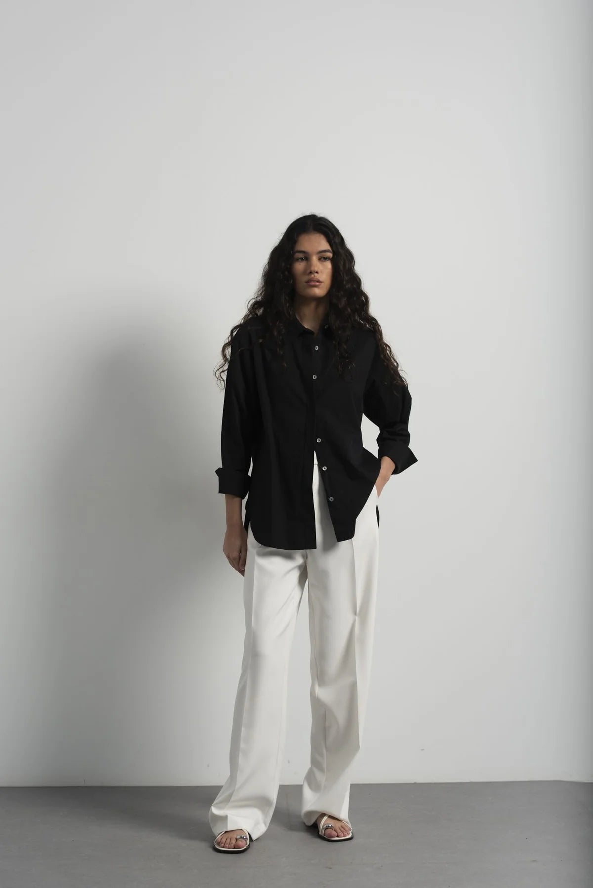 Pantalon plissé Sapiato
