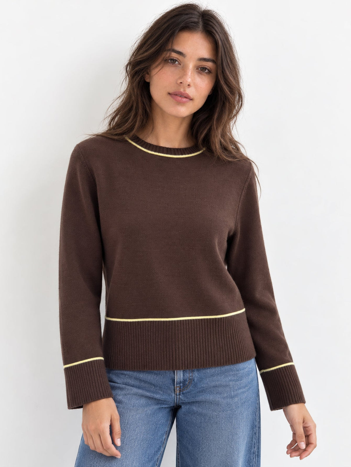 pull en laine pour femme vue 02